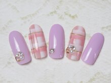 ネイルサロン フェリーシュ(Feliish)/チェックネイル