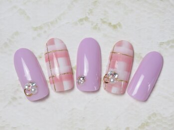 チェックネイル