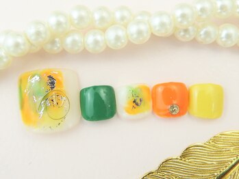 ネイルズガッシュ 武蔵小山店(NAILsGUSH)/*シトラスカラーニュアンス*