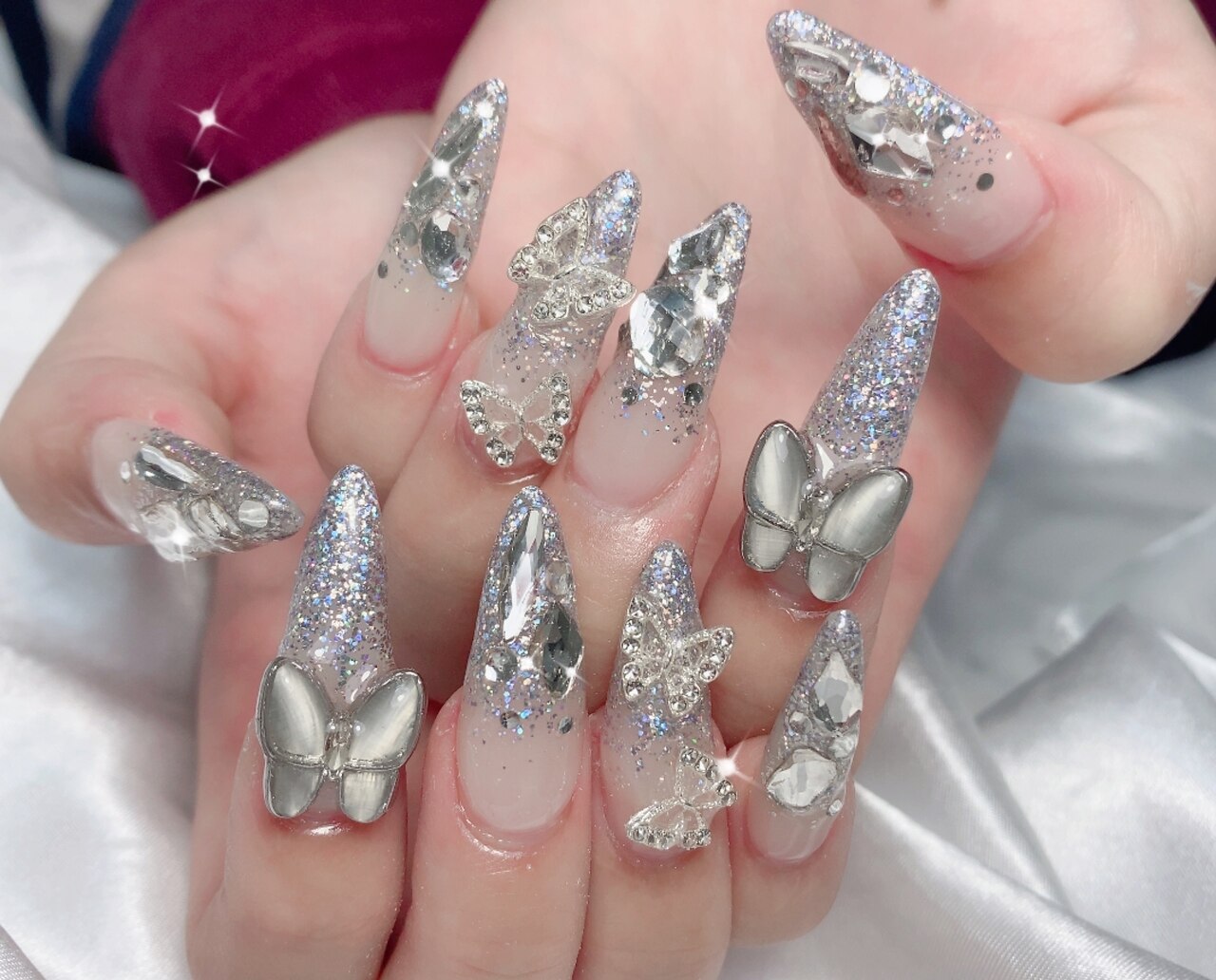 ジェルネイル120分やり放題☆パーツつけ放題