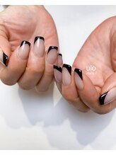 ウロネイルズ(ulo nails)/ブラックフレンチ