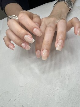 クリア(Clear)/春桜ネイル