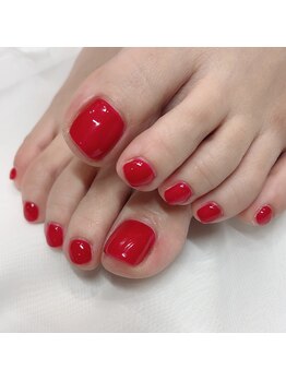 キャンディベース フクシマ(Candybase Fukushima)/冬にやりたい【赤ネイル】