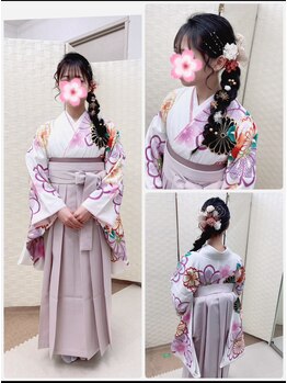 ジェイパラダイス(J-Paradise)/卒業式 袴 着付け