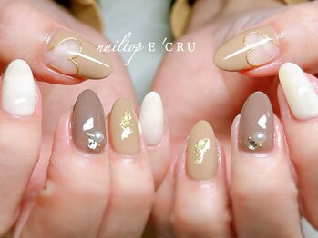 ネイルトップエクル(nail top E CRU)/くりぬきハート