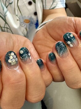 爪屋べっぴん堂/秋ネイル