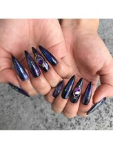 ラウンジ渋谷 本店(RounGe SHIBUYA)/【スカルプ】ギャラクシーネイル