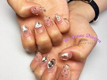 アン ジョーヌドラゴ/クリア☆キラキラネイル