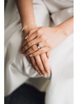 アンドルーチェ なんばパークス店(ANDRUCHE)/ブライダルネイル/クリアネイル