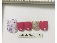 ネイリッシュサロン エー(Nailish Salon A)/フラワーフット