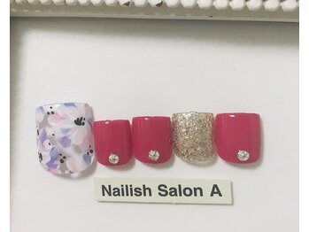ネイリッシュサロン エー(Nailish Salon A)/フラワーフット