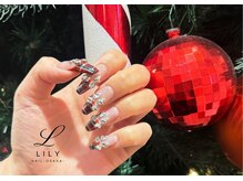 リリー 大阪駅前第一ビル店(Lily)/冬におすすめ#チェックネイル