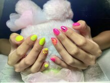 アンバーテン(Amber10)/持ち込みデザイン/ジェルネイル