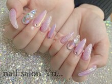 ネイルサロン ユー(Yu...)/パープルオーロラnail