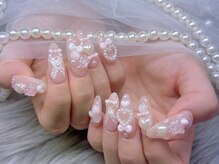 ネイル アリーズ セカンド(nail Allies 2nd)/レース 量産 地雷 ピンク