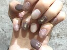 大理石ネイル ￥7000