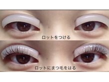 ウィンク(WINK)/ラッシュリフト工程