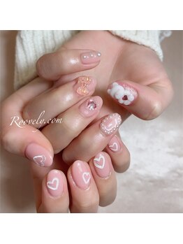 ルブリー(roovely)/ハートネイル