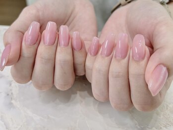 アオネイル(青桜 ao_nail_)/ハンド　ワンカラーコース