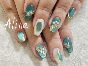 エリナネイルサロン池袋(Alina Nail Salon)/持ち込みデザイン
