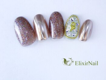 エリクサーネイル 池袋(Elixir Nail)/定額bカジュアル/クーポン使用