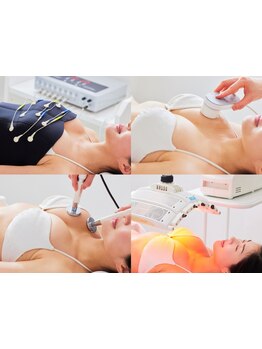 マシンメニューにこだわりあり