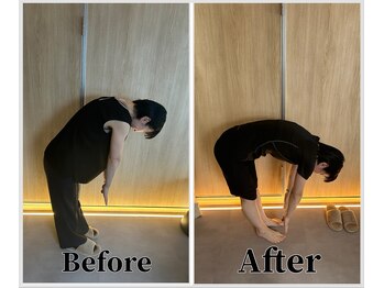 整体ラルース 中目黒(LALUZ)/40代 女性 腰痛、反り腰改善