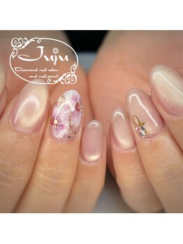 水中華　八重桜