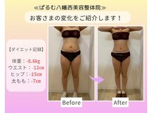 ぱるむ八幡西美容整体院の雰囲気(“キレイな姿勢”と“キレイに痩せる”を同時に叶えましょう★)