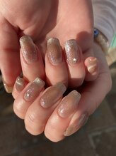 サフィールネイルサフィールネイル(Saphir nail)/マグネットフレンチネイル