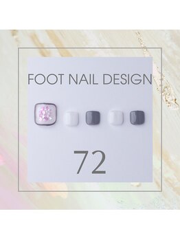 はあとねいる 東武宇都宮駅前店/Foot nail design 72