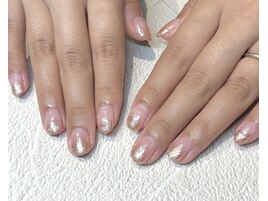 ラメグラデーションネイル