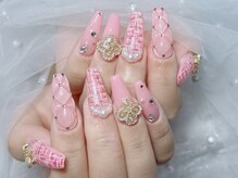 ルル 新宿店(Lulu’s)/チップ長さ出し持ち込みデザイン