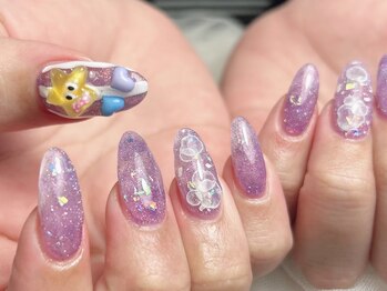 ジョアネイル(JOA Nail)/星/ラメ/定額/アート