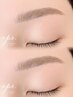 eye初回【垢抜け眉へ♪】眉wax《間引き+メイク》¥4600