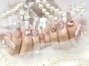 ウィステリア 名古屋栄店(WISTERIA)の写真/【持込OK＆つけ放題】爪が折れた/短い等のお悩みを解決!あなたのお好みの長さに調整可能♪