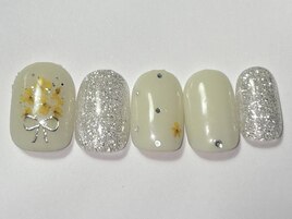 押し花ドットリボン¥6500