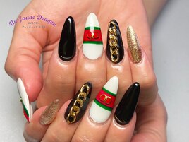 ロング☆ブランド風ネイル