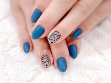 ラルネイル 大宮(Lull. nail)/#アニマル柄#マットコート#秋