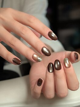 サムズアップネイル(thumbs up nail)/お客様ネイル