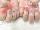 ショートネイルアート