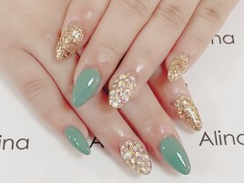 埋め尽くしネイル