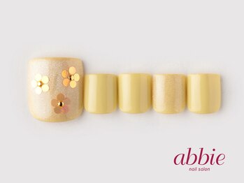 ネイルサロン アビー 宮益坂店(abbie)/マグフラワーフット ¥11000