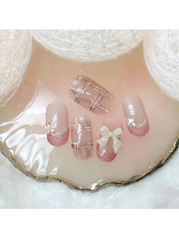 ベリー(berry)/定額¥7500 チェックとリボン