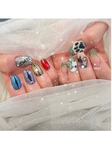 リンドネイル バイ モカ アンド ララ(Lind nail by moca and LaLa)/猫ネイル