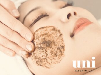 サロン ド ユニ(SALON DE UNI)の写真/お肌のお悩み何からケアすれば？！まずは毛穴洗浄やフェイスWAXがおすすめ♪