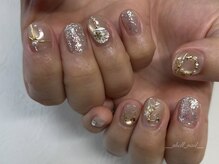シェルネイル(shell nail)/Christmas nails