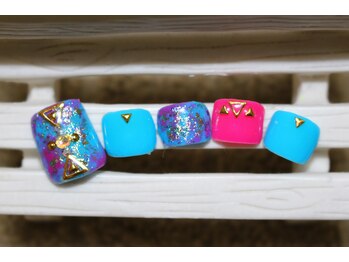 ネイルサロン ユーア(Yu a)/フット定額デザイン￥9480