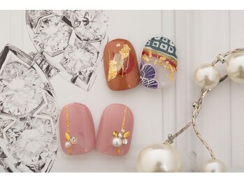 ネイルクロエ(NAIL KCLOE)/定額デザイン☆2本アート