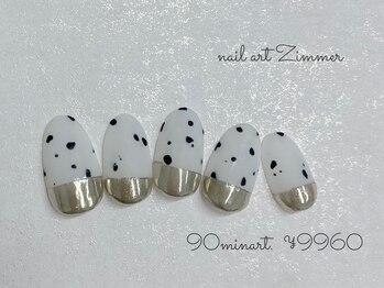 ネイルアート ジマー/90minartコース¥9960